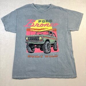 Ford Bronco Vintage Graphic Tee in Gray
